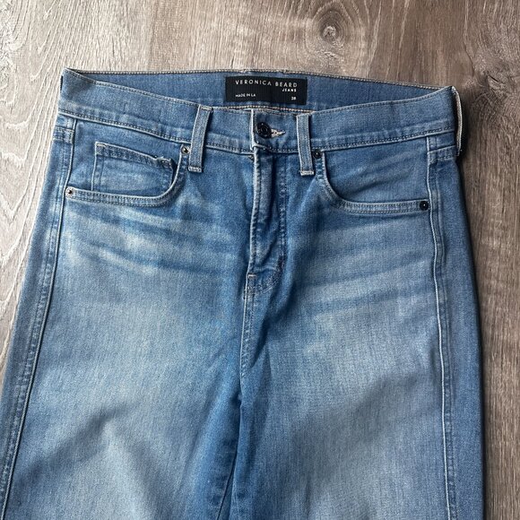 Veronica Beard Carson Ankle Flare High Rise - Picture 5 of 8